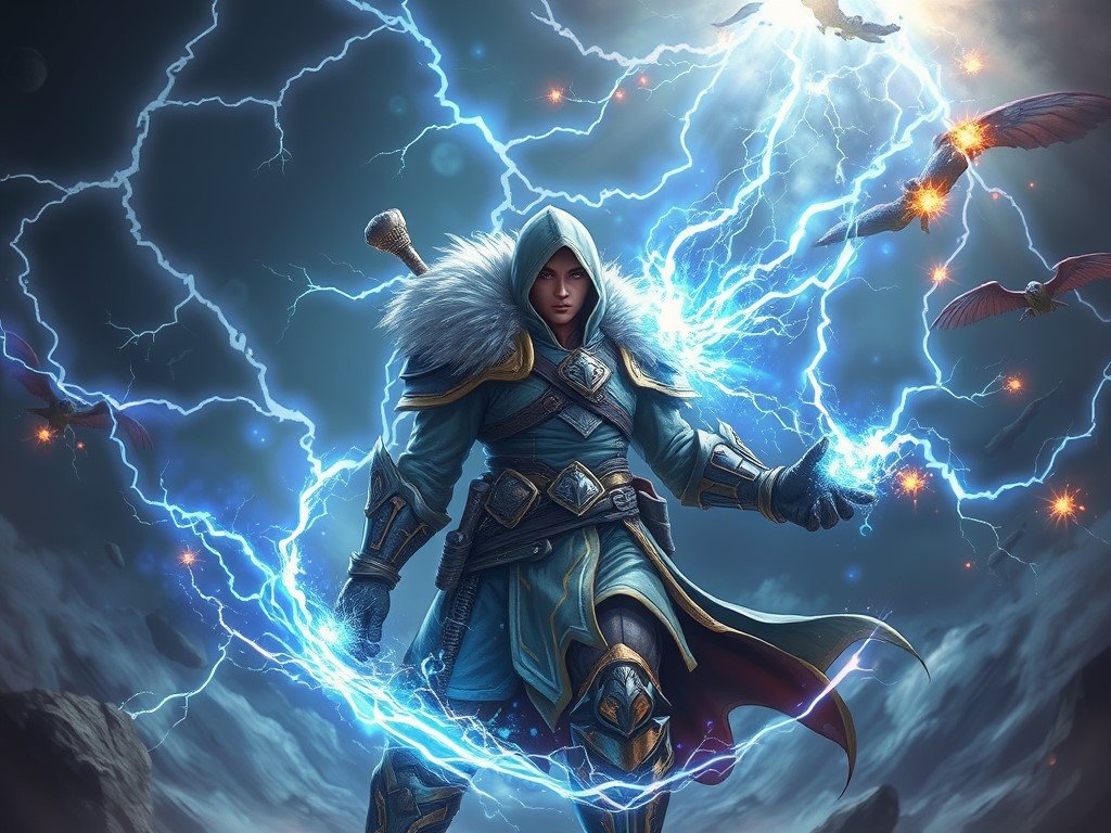 Stormcaller Warden Hybrid Build for POE2 Dominance