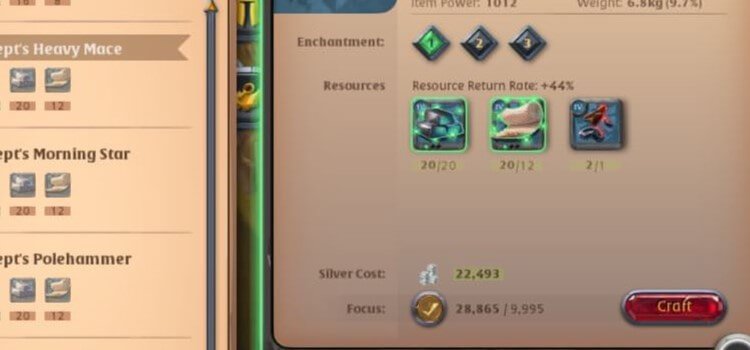 Albion Online Crafting Guide Best Items For Huge Profits