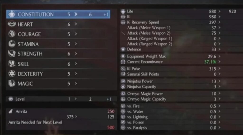 Nioh 3 — Essential Beginner's Guide: Best Weapons & Attributes