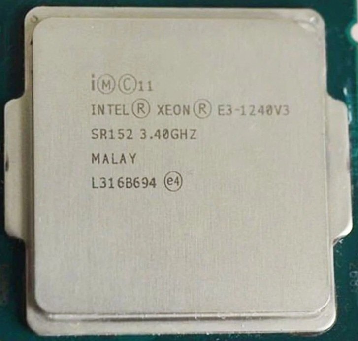Intel Xeon E3-1240 v3