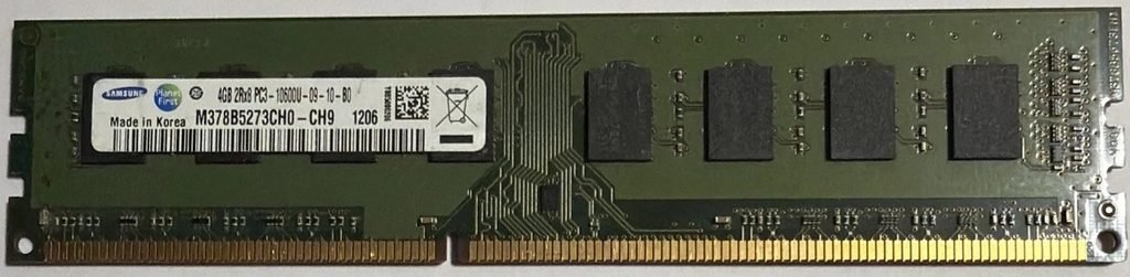 Samsung 8GB (4GB x 2) DDR3 1333MHz
